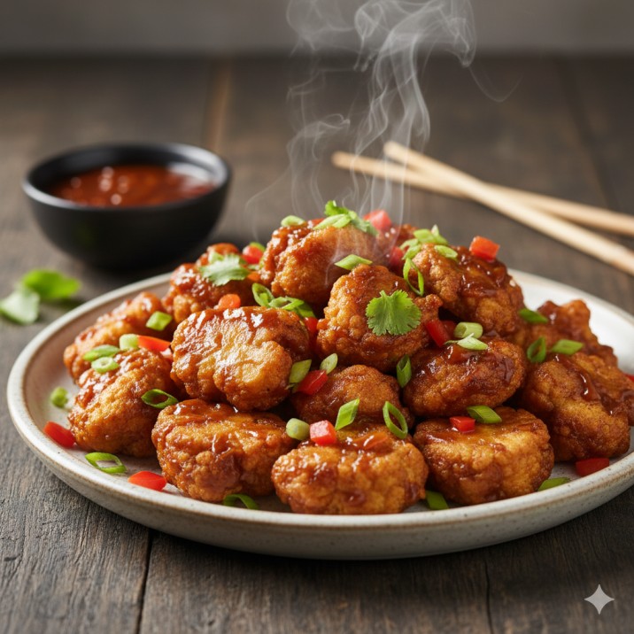 Crispy Fried Gobhi Manchurian